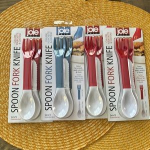 Picnic/school utensil set. BPA free dishwasher safe